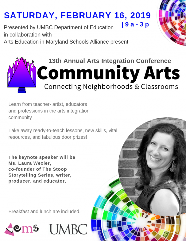 2019 Arts Integration Conference The Department of